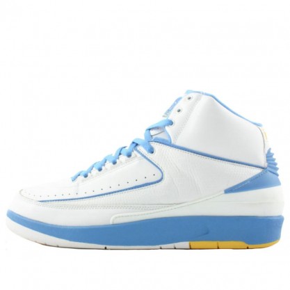 Air Jordan 2 Retro 'Carmelo' 2004 White/Carolina Blue-Varsity Maize 308308-141