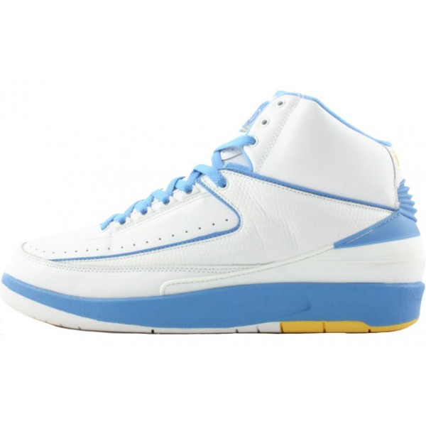 Air Jordan 2 Retro 'Carmelo' 2004 White/Carolina Blue-Varsity Maize 308308-141