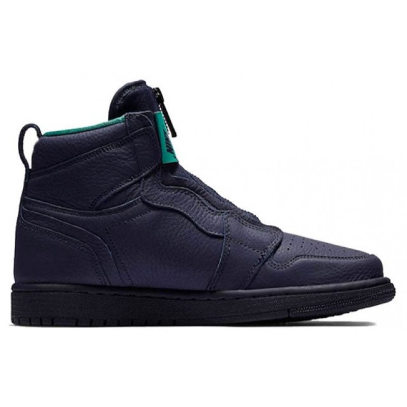 Womens WMNS Air Jordan 1 High Zip Blackened Blue AQ3742-403