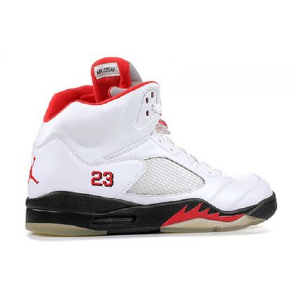 Air Jordan 5 Retro 'Countdown Pack' White/Fire Red-Black 136027-163