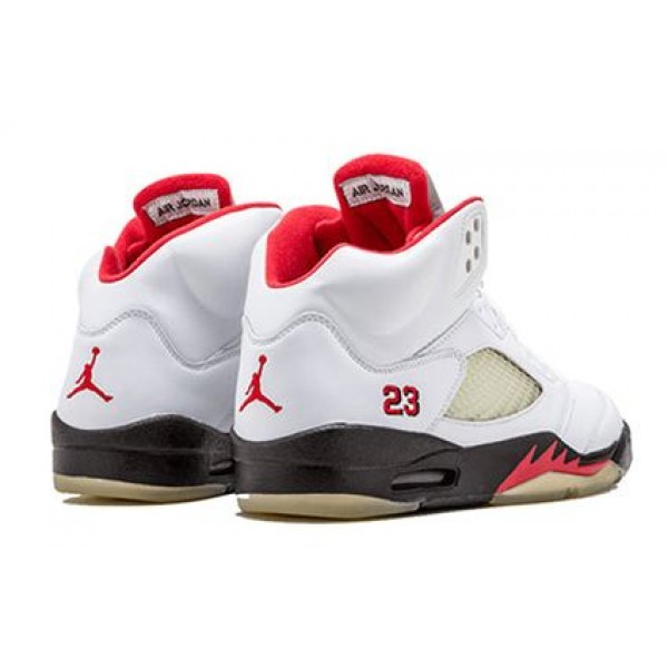 Air Jordan 5 Retro 'Countdown Pack' White/Fire Red-Black 136027-163