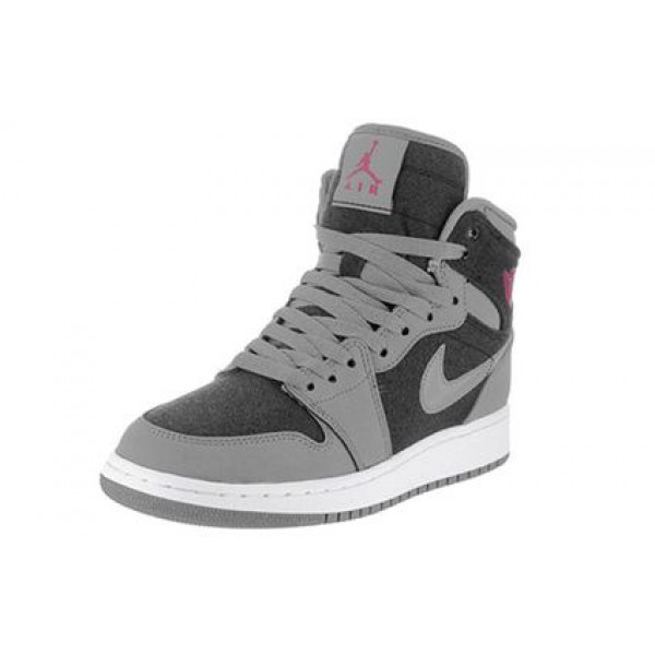 Air Jordan 1 Retro High GG Cool Grey Vivid Pink 332148-002