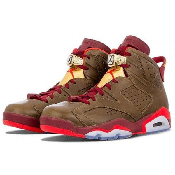 Air Jordan 6 Retro CC Championship Cigar - Raw Umber 384664-250