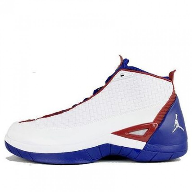 Air Jordan 15 SE 'Olympic USA' White/Metallic Silver/Blue Ribbon/Varsity Red 317112-104