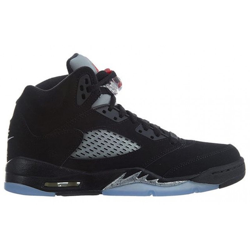 Air Jordan 5 Retro BG Black Metallic Silver 845036-003