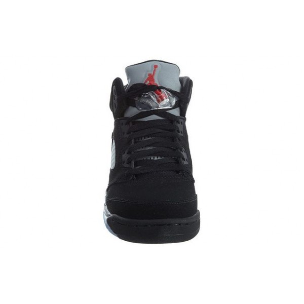 Air Jordan 5 Retro BG Black Metallic Silver 845036-003