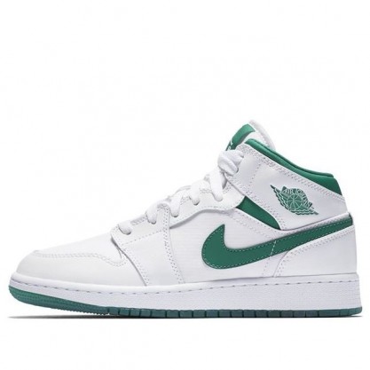 Air Jordan 1 Mid SE GC GS White Mystic Green CD6760-103