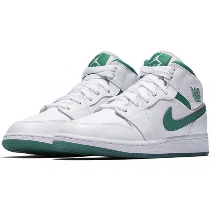 Air Jordan 1 Mid SE GC GS White Mystic Green CD6760-103