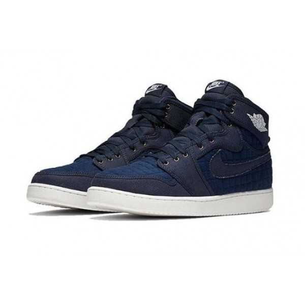 Air Jordan 1 KO High OG Navy Canvas 638471-403