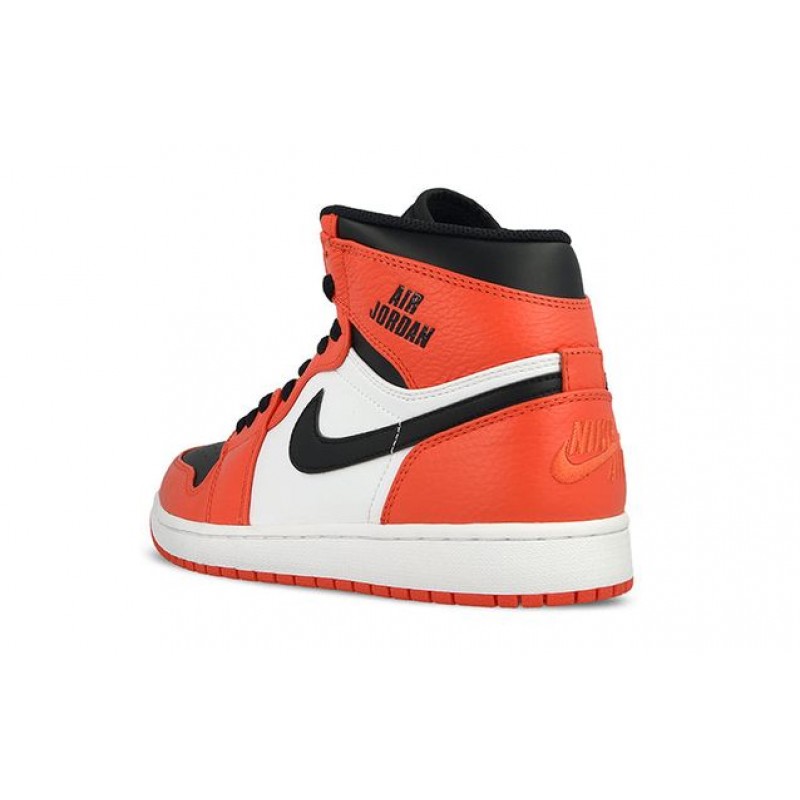 Air Jordan 1 Retro High BG Max Orange White Black 705300-800