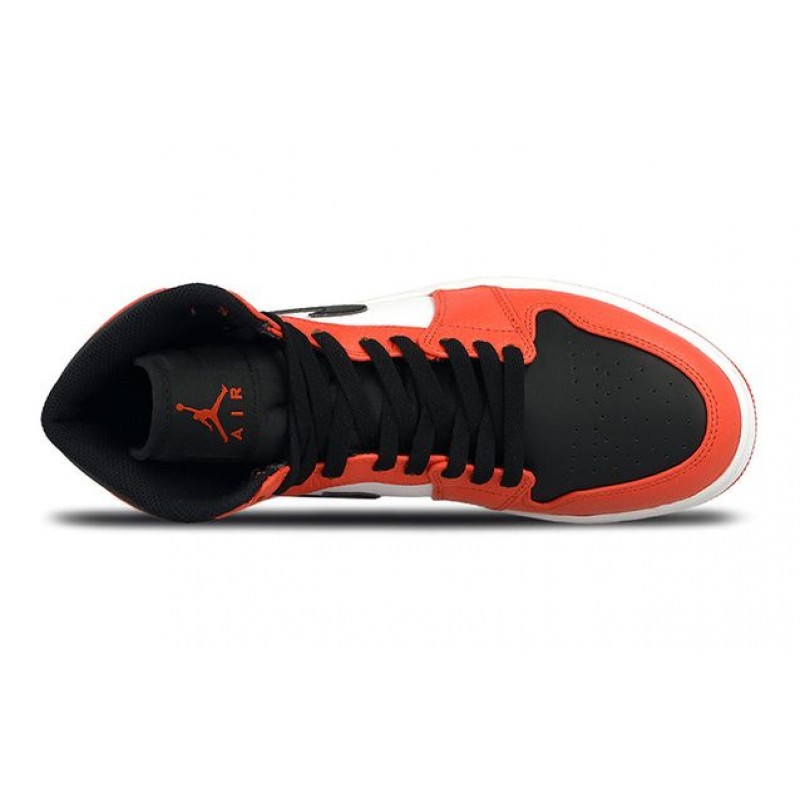 Air Jordan 1 Retro High BG Max Orange White Black 705300-800