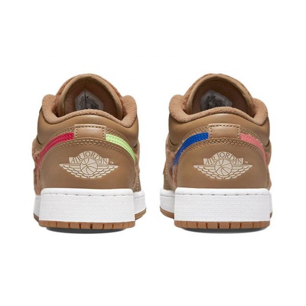 Air Jordan 1 Low Utility GS Teddy Bear DO2233-264