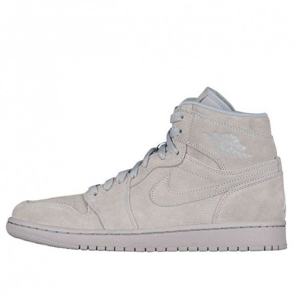 Air Jordan 1 Retro High 'Grey Suede' Wolf Grey/Wolf Grey 332550-031