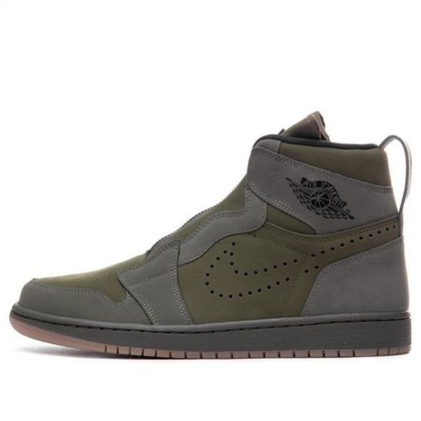 Air Jordan 1 High Zip Olive Canvas AR4833-300