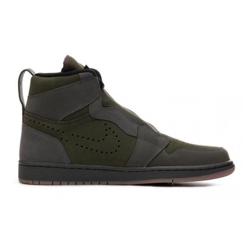 Air Jordan 1 High Zip Olive Canvas AR4833-300