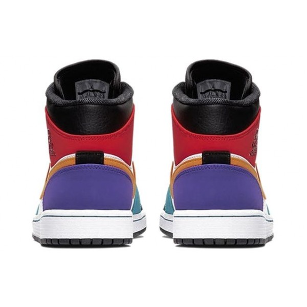 Air Jordan 1 Mid Multi Color 554724-125