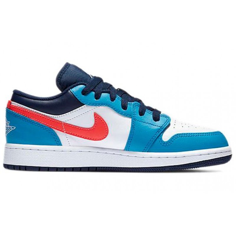 Air Jordan 1 Low Game Time GS Blue Orbit CV4892-100