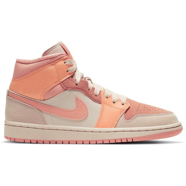 Air Jordan 1 Mid Apricot Orange Apricot Orange (W) DH4270-800