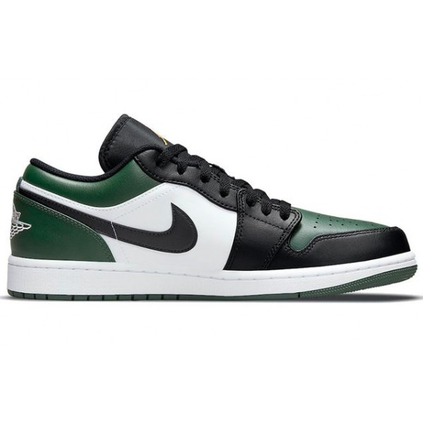 Air Jordan 1 Low Green Toe 553558-371