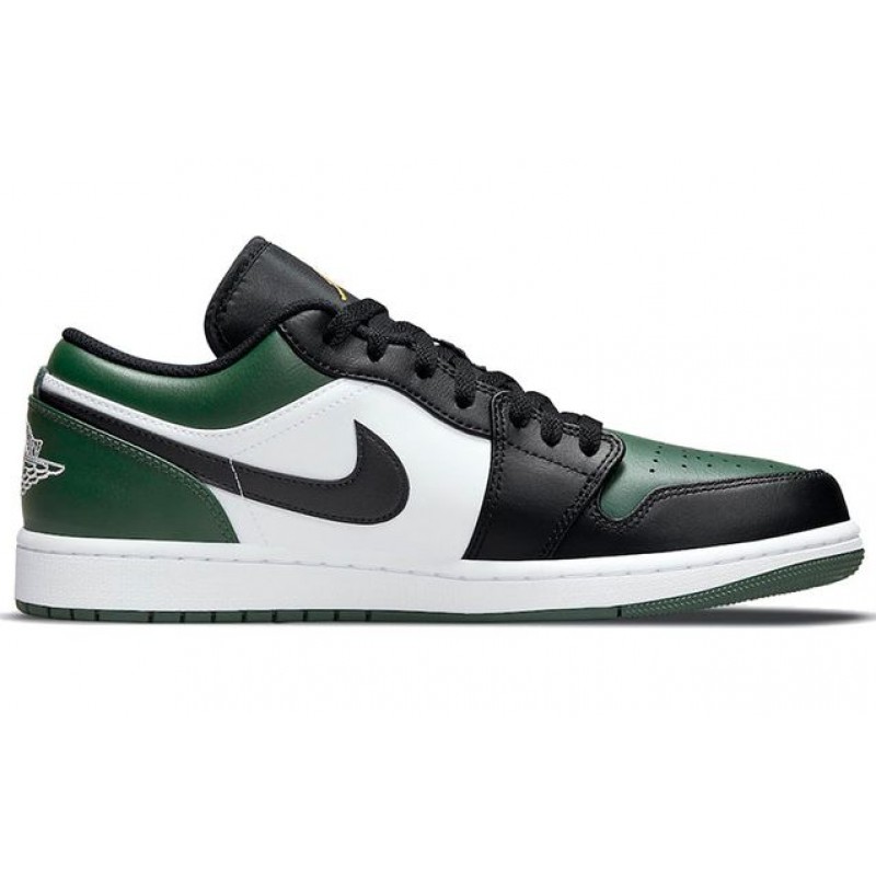 Air Jordan 1 Low Green Toe 553558-371