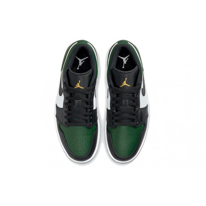 Air Jordan 1 Low Green Toe 553558-371