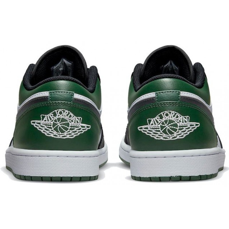 Air Jordan 1 Low Green Toe 553558-371