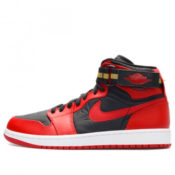 Air Jordan 1 High Strap Black Gym Red 342132-002