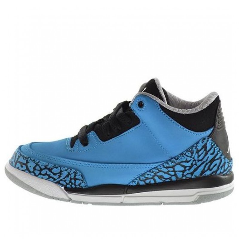 Air Jordan 3 Retro BP 'Powder Blue' Blue/Black/Grey/White 429487-406