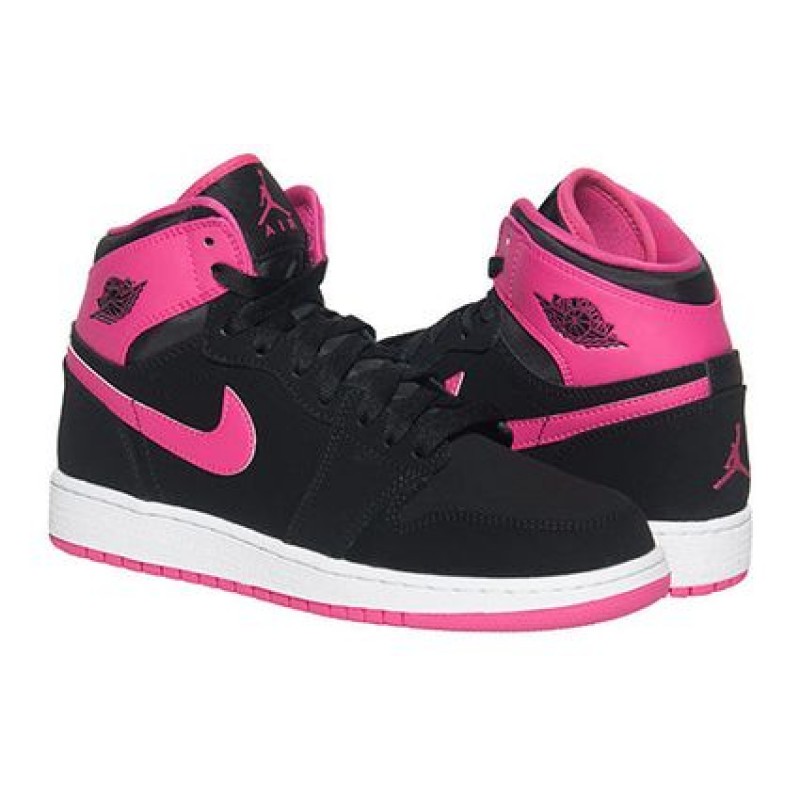 Air Jordan 1 Retro High GG Black Vivid Pink 332148-008