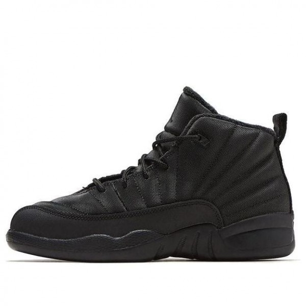 Air Jordan 12 Retro Winterized PS 'Triple Black' Black/Black-Anthracite BQ6850-001