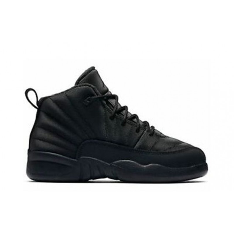 Air Jordan 12 Retro Winterized PS 'Triple Black' Black/Black-Anthracite BQ6850-001