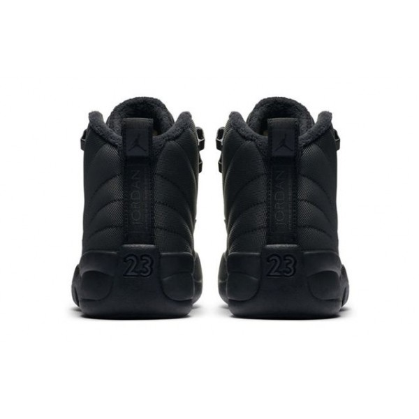 Air Jordan 12 Retro Winterized PS 'Triple Black' Black/Black-Anthracite BQ6850-001