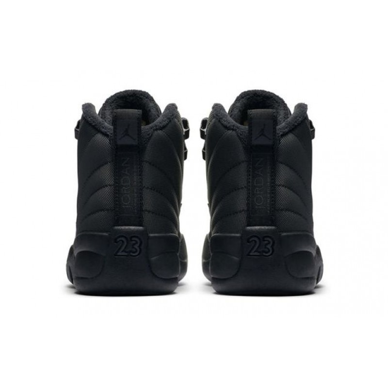 Air Jordan 12 Retro Winterized PS 'Triple Black' Black/Black-Anthracite BQ6850-001