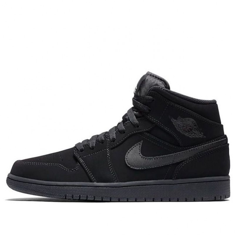 Air Jordan 1 MID Black/White-Black 554724-040