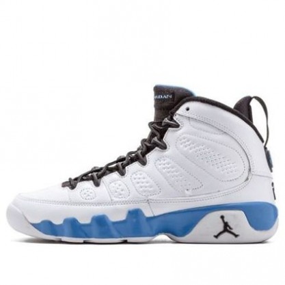 Air Jordan 9 Retro GS 'University Blue' 2010 White/Black-University Blue 302359-103