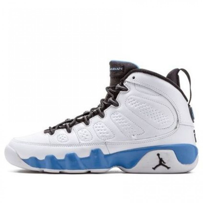 Air Jordan 9 Retro GS 'University Blue' 2010 White/Black-University Blue 302359-103