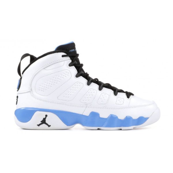 Air Jordan 9 Retro GS 'University Blue' 2010 White/Black-University Blue 302359-103