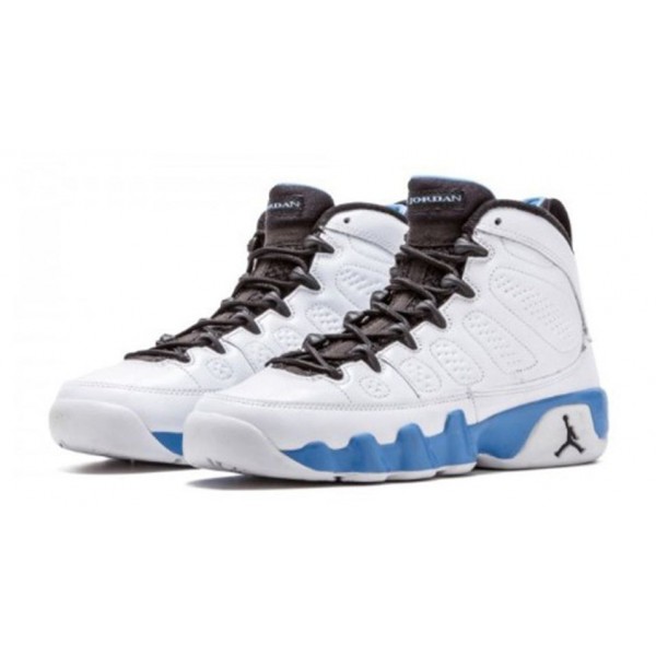 Air Jordan 9 Retro GS 'University Blue' 2010 White/Black-University Blue 302359-103