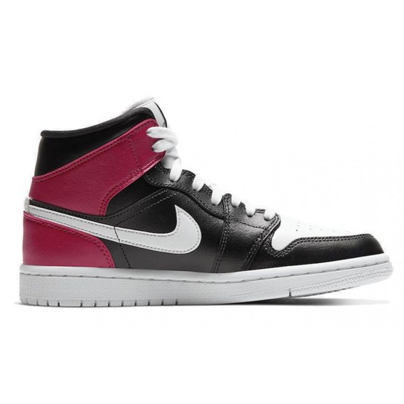 Womens WMNS Air Jordan 1 Mid Noble Red BQ6472-016