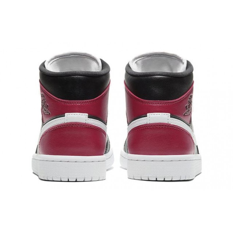 Womens WMNS Air Jordan 1 Mid Noble Red BQ6472-016