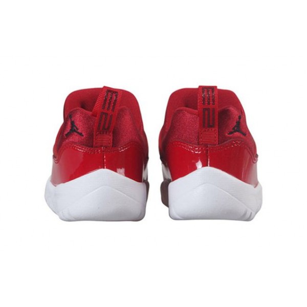 Air Jordan 11 Retro Little Flex TD 'Gym Red' Gym Red/White-Black BQ7102-623