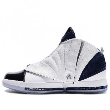 Air Jordan 16 Retro White Midnight Navy 683075-106