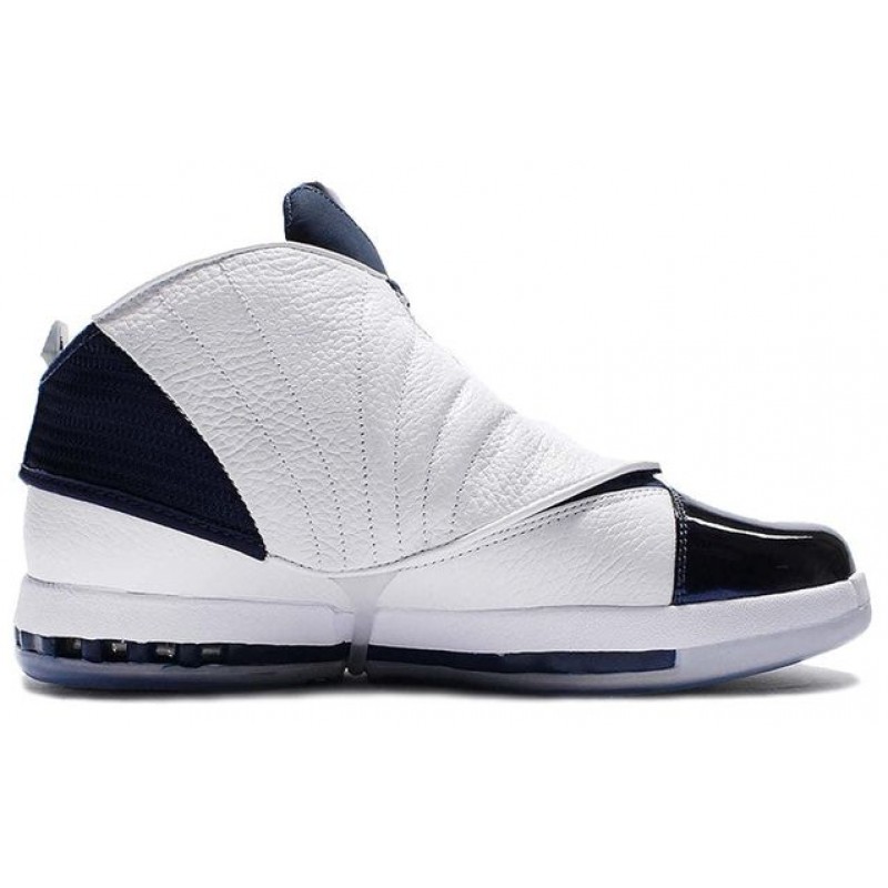 Air Jordan 16 Retro White Midnight Navy 683075-106