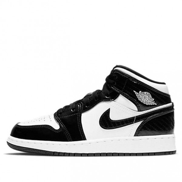 Air Jordan 1 Mid SE GS 'All-Star Weekend' Black/White/Black DD2192-001