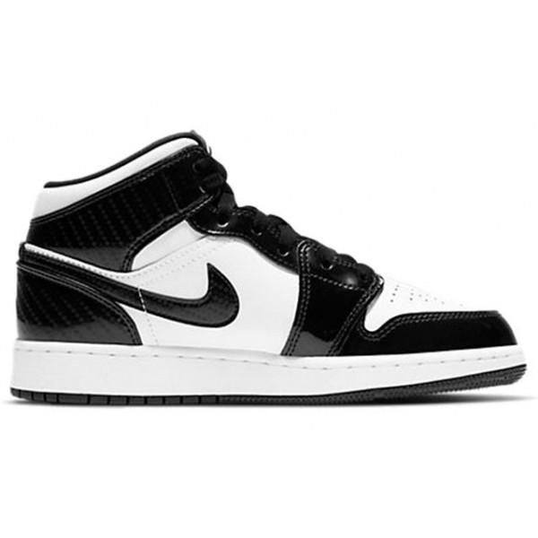 Air Jordan 1 Mid SE GS 'All-Star Weekend' Black/White/Black DD2192-001