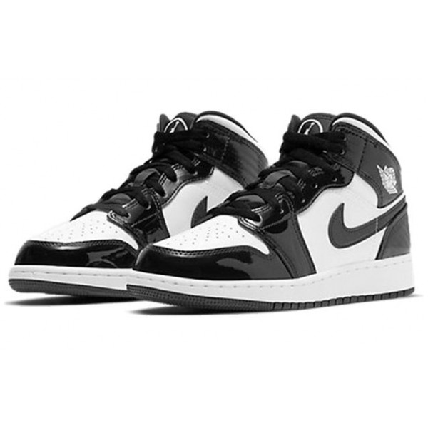 Air Jordan 1 Mid SE GS 'All-Star Weekend' Black/White/Black DD2192-001