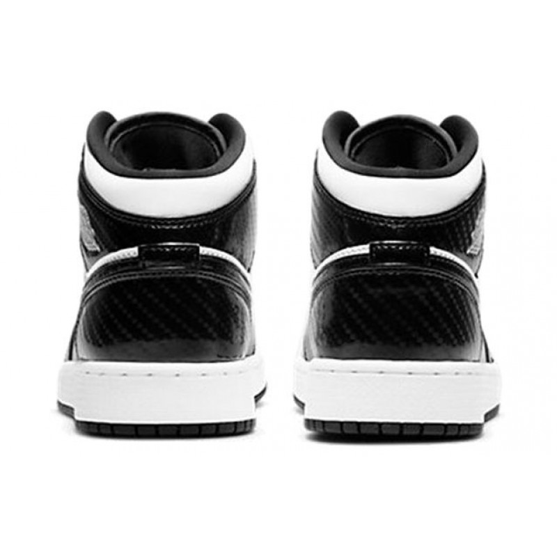 Air Jordan 1 Mid SE GS 'All-Star Weekend' Black/White/Black DD2192-001