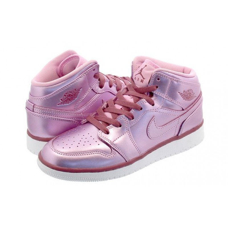 Air Jordan 1 Mid SE GS Pink Rose AV5174-640