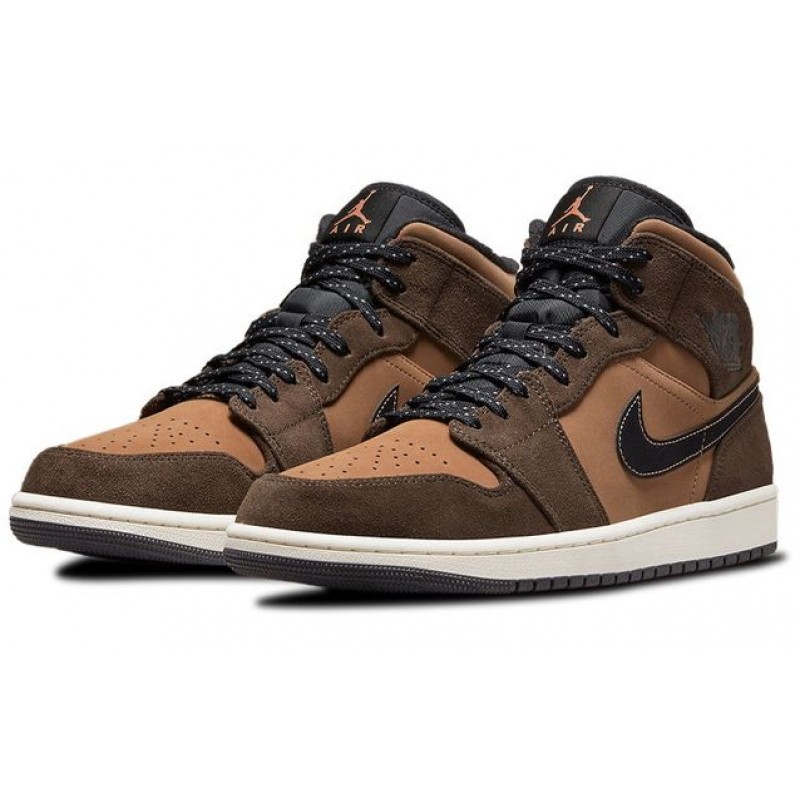 Air Jordan 1 Mid SE Dark Chocolate DC7294-200