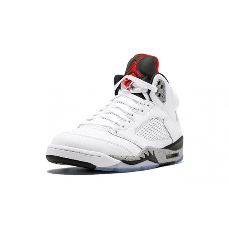 Air Jordan 5 Retro BG White Cement 440888-104